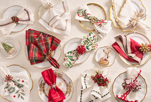 The Best Christmas Napkins: Elevate Your Holiday Table with Kim Seybert's Luxury Linens