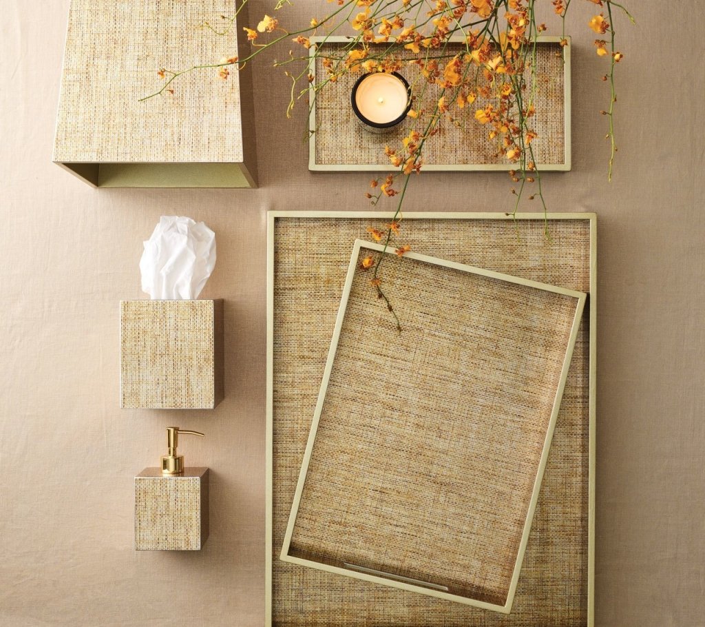 Kim Seybert, Inc.Angkor Vanity Tray 14.5" X 7.5"Home Decor
