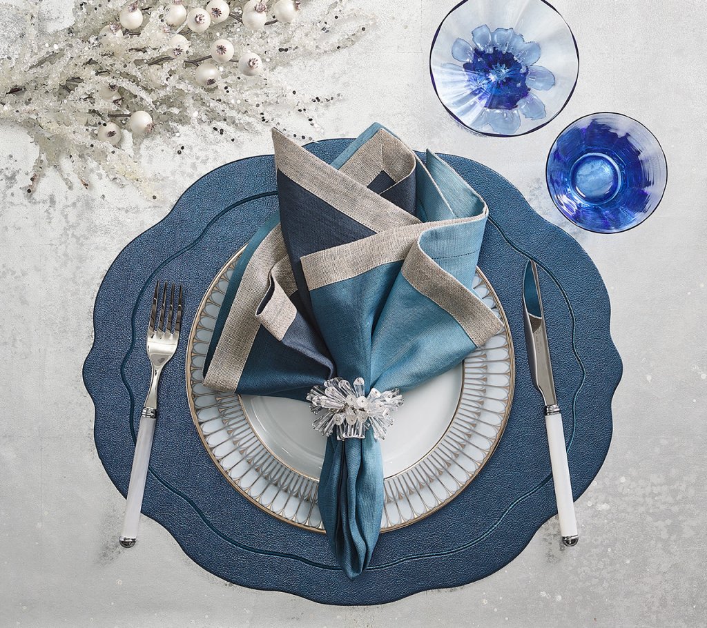 Kim Seybert, Inc.Dazzle Napkin Ring in Crystal, Set of 4Napkin Rings