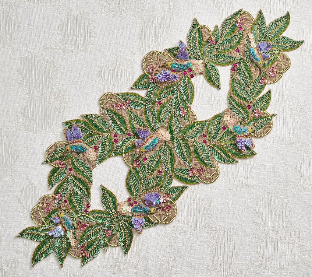 Kim Seybert, Inc.Paradiso Runner in Gold & MultiTable Runners