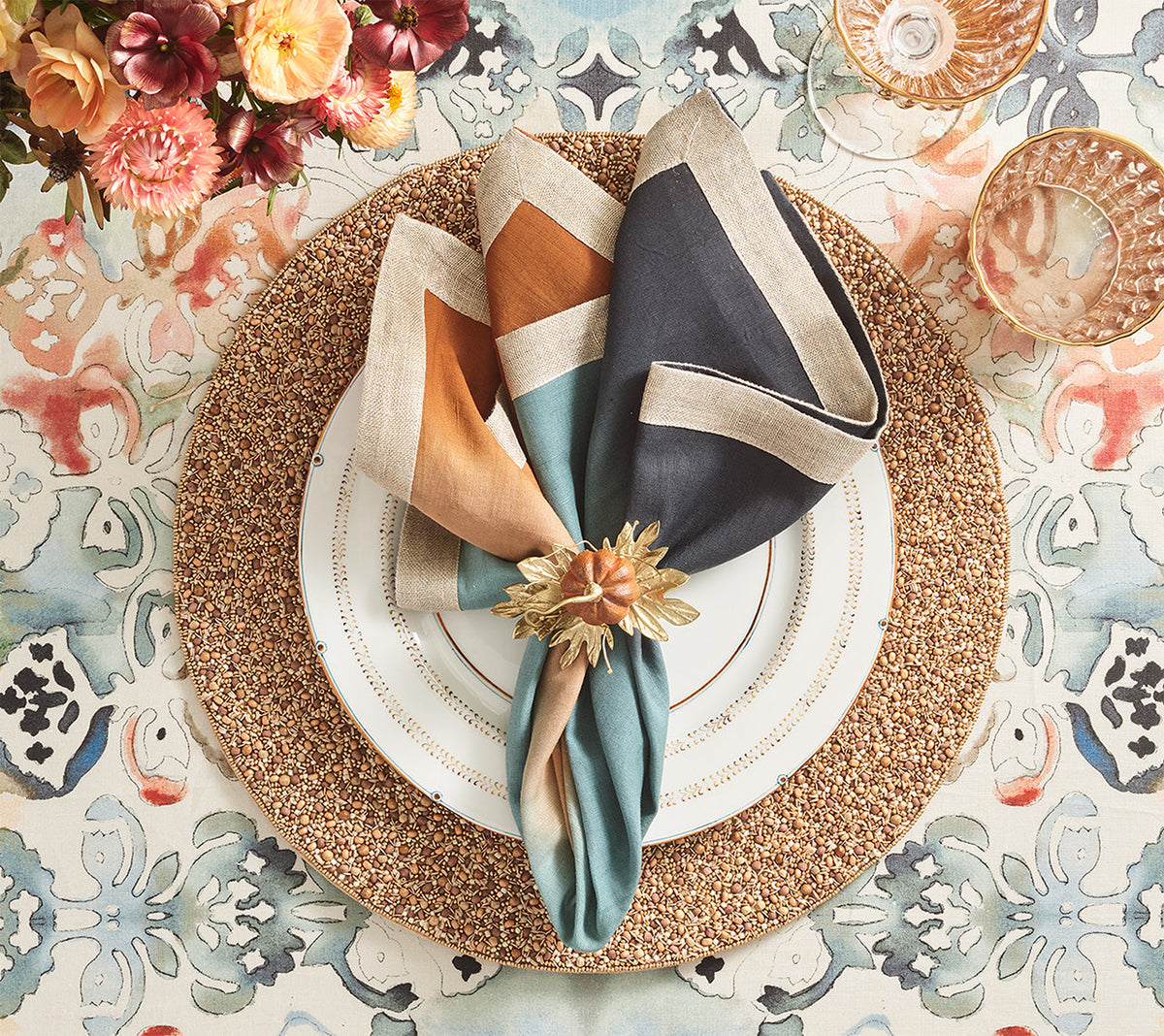 Giverny Tablecloth in Multi