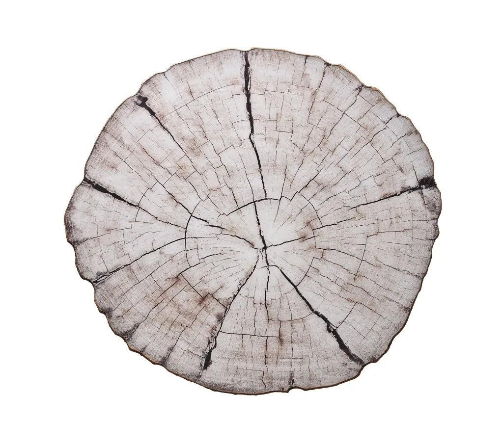Birch Placemat in Ivory & Natural, Set of 4 | Kim Seybert