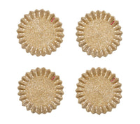 Kim Seybert, Inc.Etoile Coaster in Champagne, Set of 4 in a Gift BoxDrink Coasters