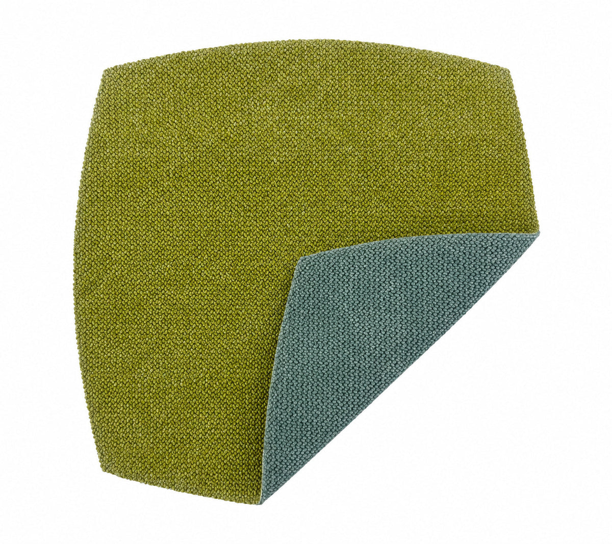Sample: Reversible Tela Placemat in Green & Slate