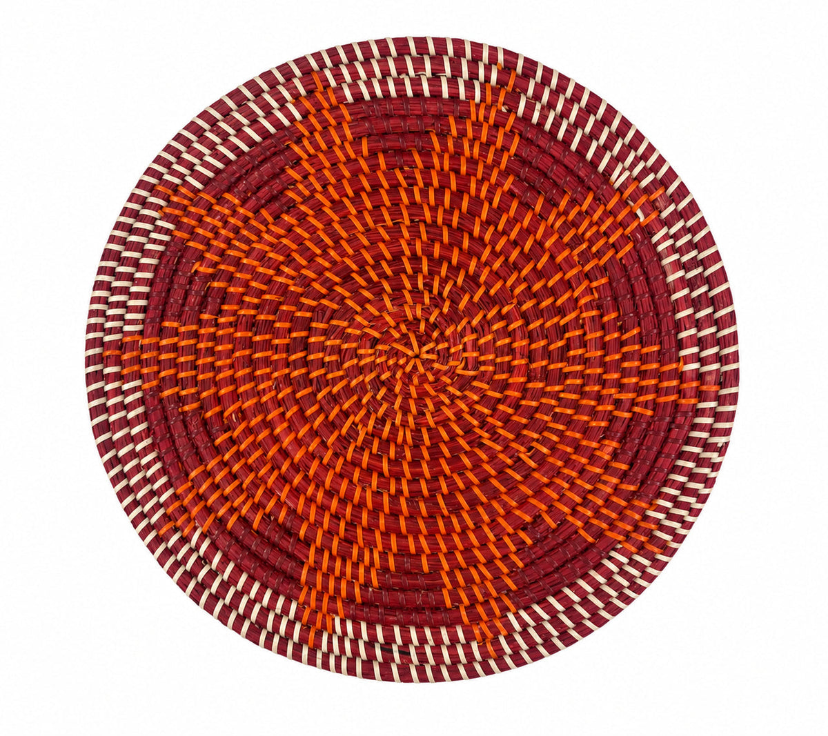 Sample: Fleur Placemat in Fuchsia & Orange