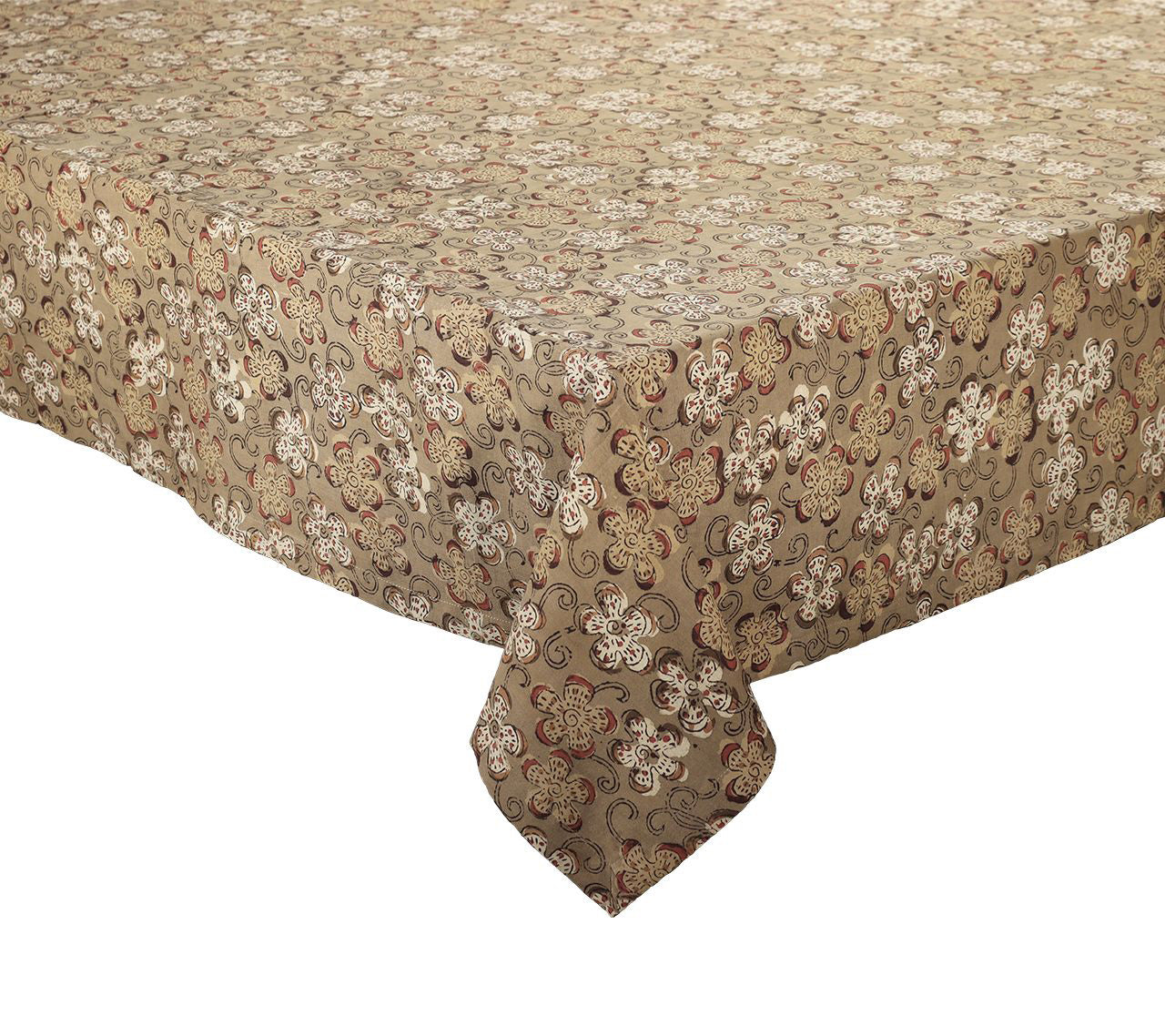 Sample: Emmy Tablecloth in Brown & Multi