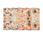 Sample: Scallop Edge Giverny Runner in Natural & Brown