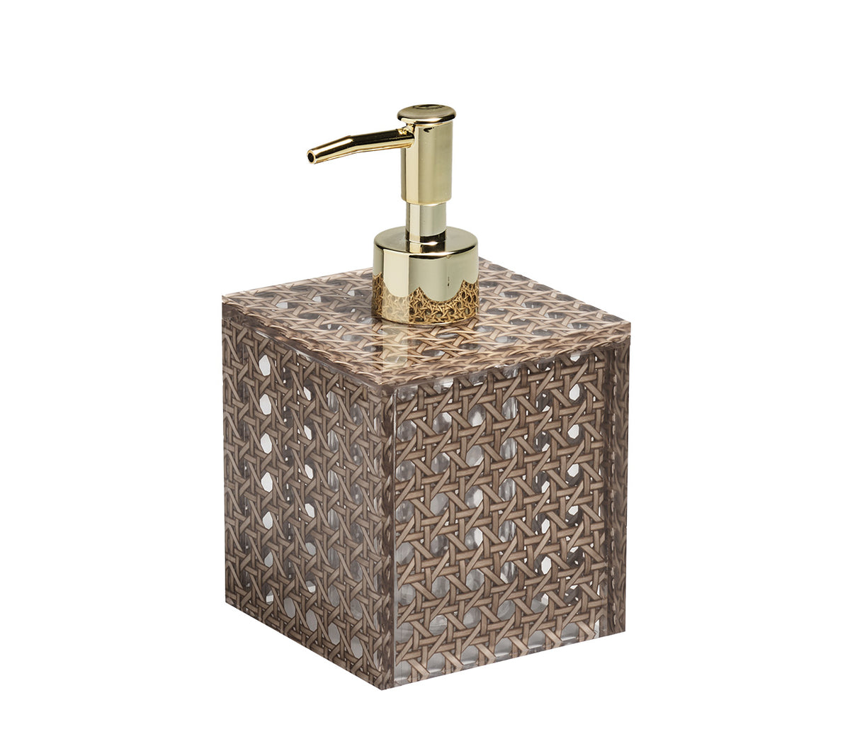 Reed Soap Dispenser in Brown