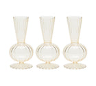 Kim Seybert, Inc.Tess Bud Vase in Champagne, Set of 3 in a BoxHome Decor