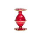 Blossom Candle Holder in Ruby
