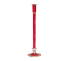 Braid Candle Holder in Ruby