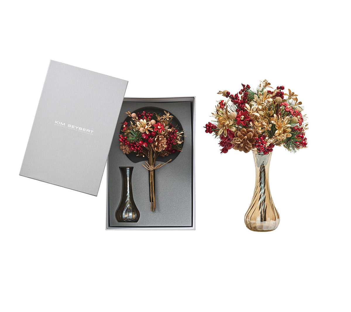 Xmas Cheer Floral Bouquet, 11"