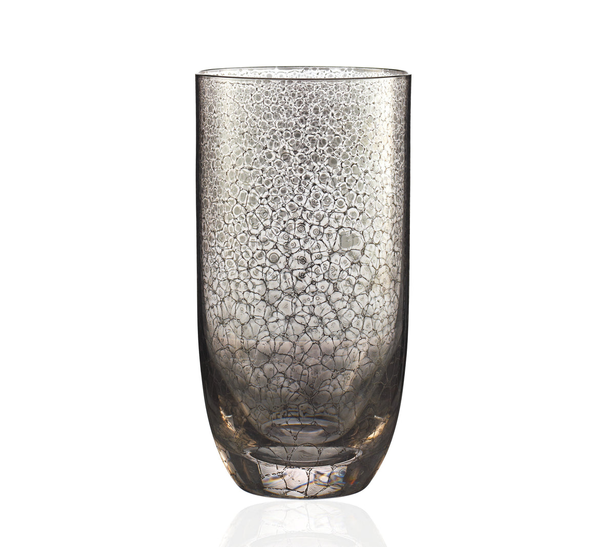 Sample: Crackle Tumbler in Platinum