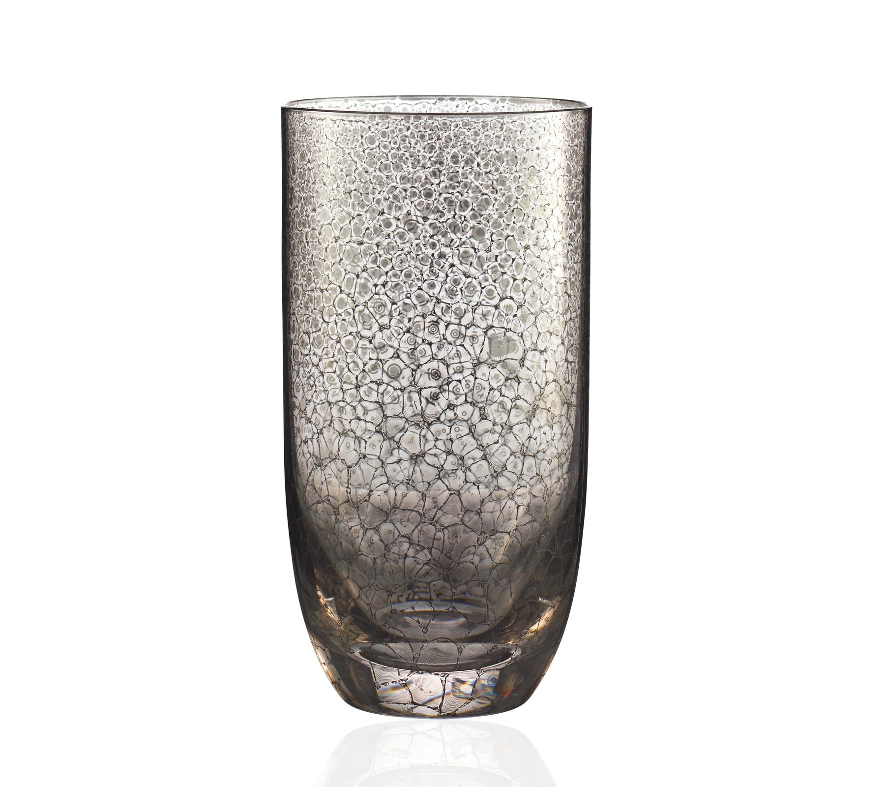 Sample: Crackle Tumbler in Platinum
