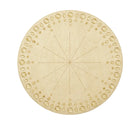 Dew Drops Placemat in Gold, Set of 4