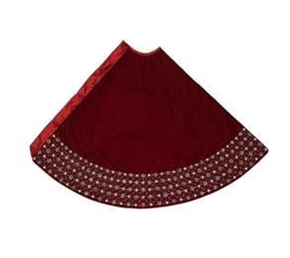 Sample: Holiday Pearl Treeskirt in Multi