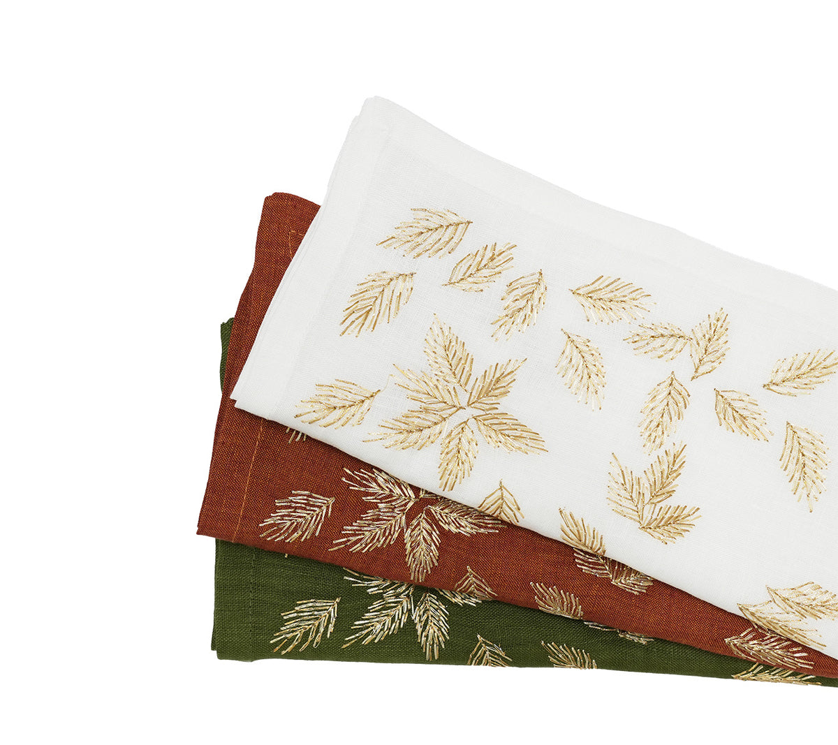 Gilded Breeze Napkins, Set of 4