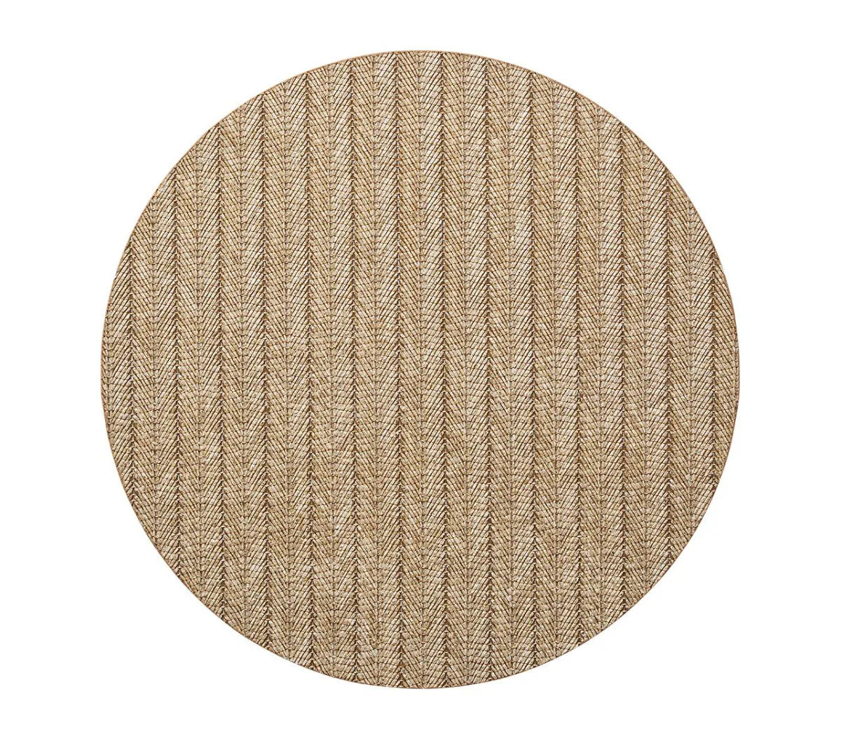 Herringbone Placemat in Tan, Set of 4