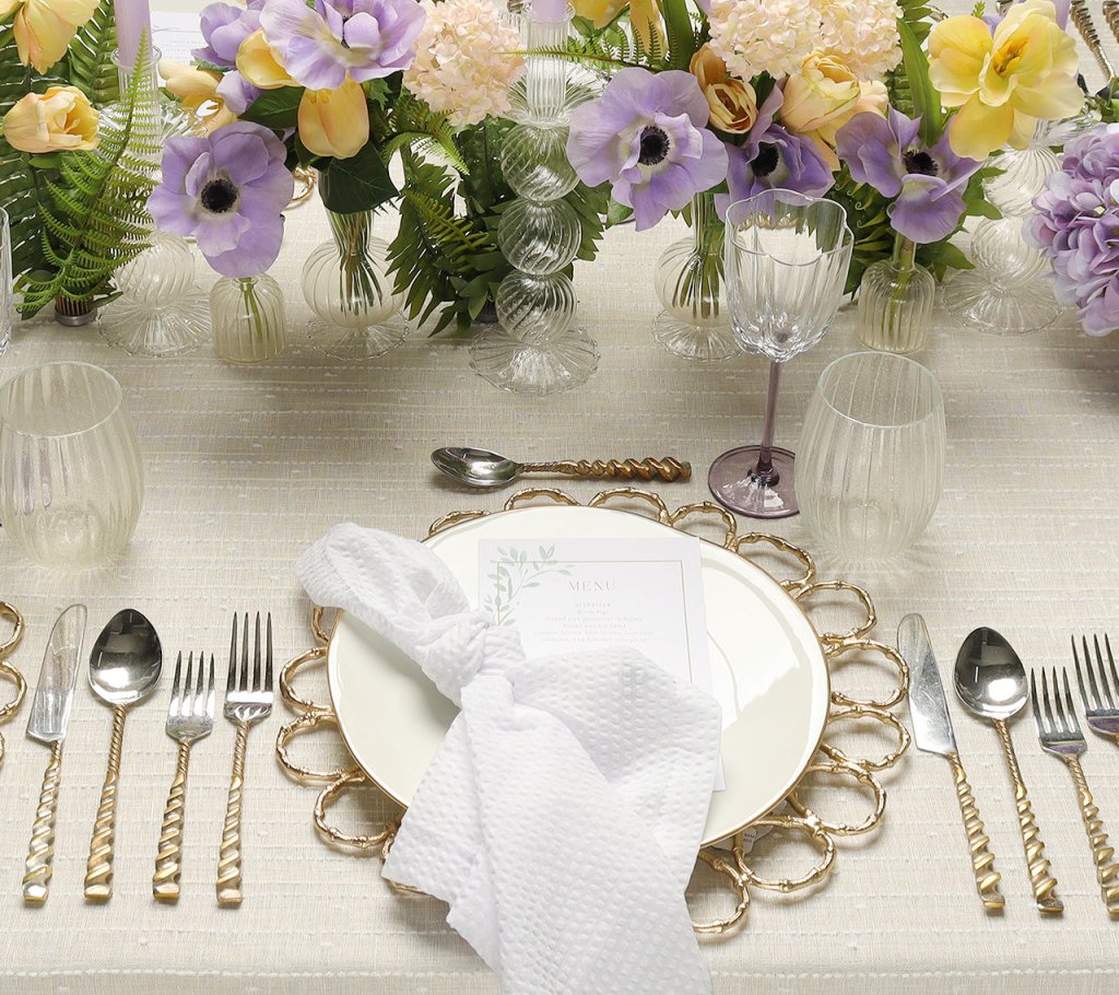 Kim Seybert, Inc.Tess Bud Vase in Clear, Set of 3 in a BoxHome Decor