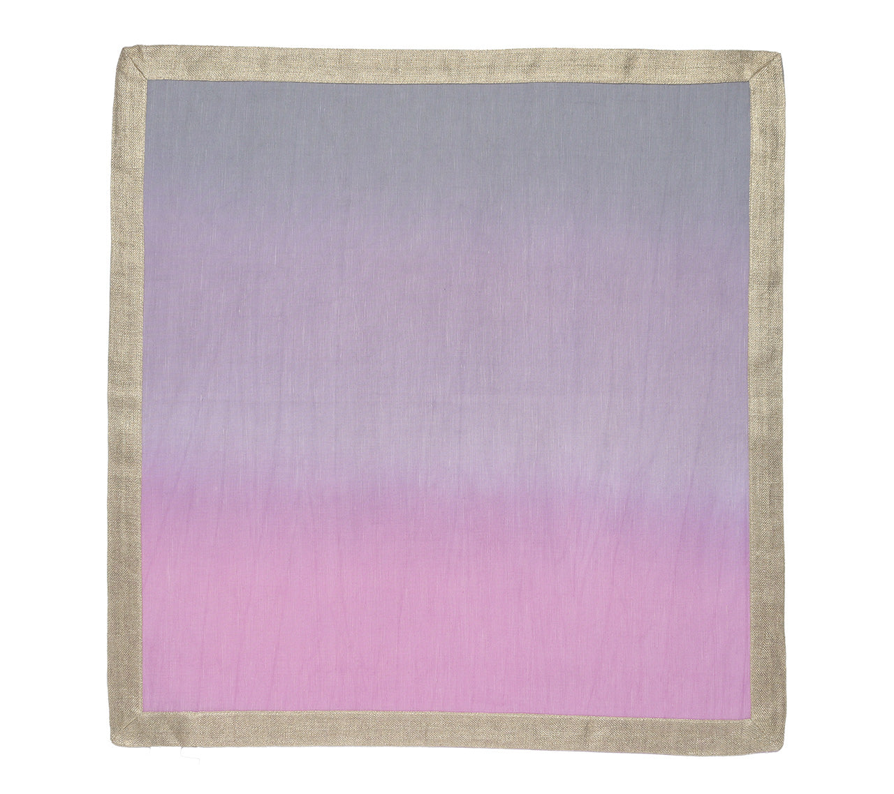 Dip Dye Napkins in Cool Tones, Set of 4