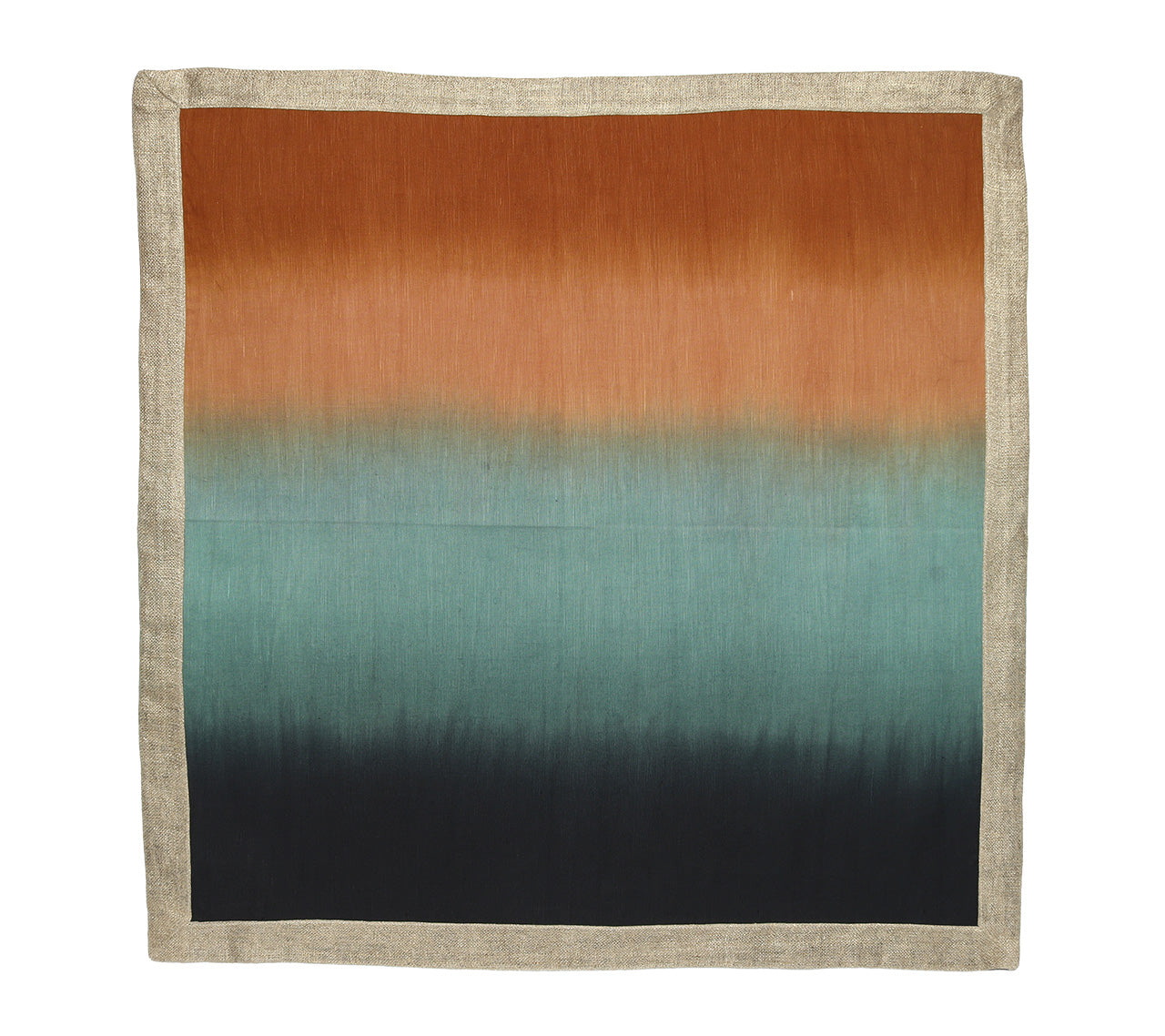 Dip Dye Napkin in Midnight & Copper, Set of 4