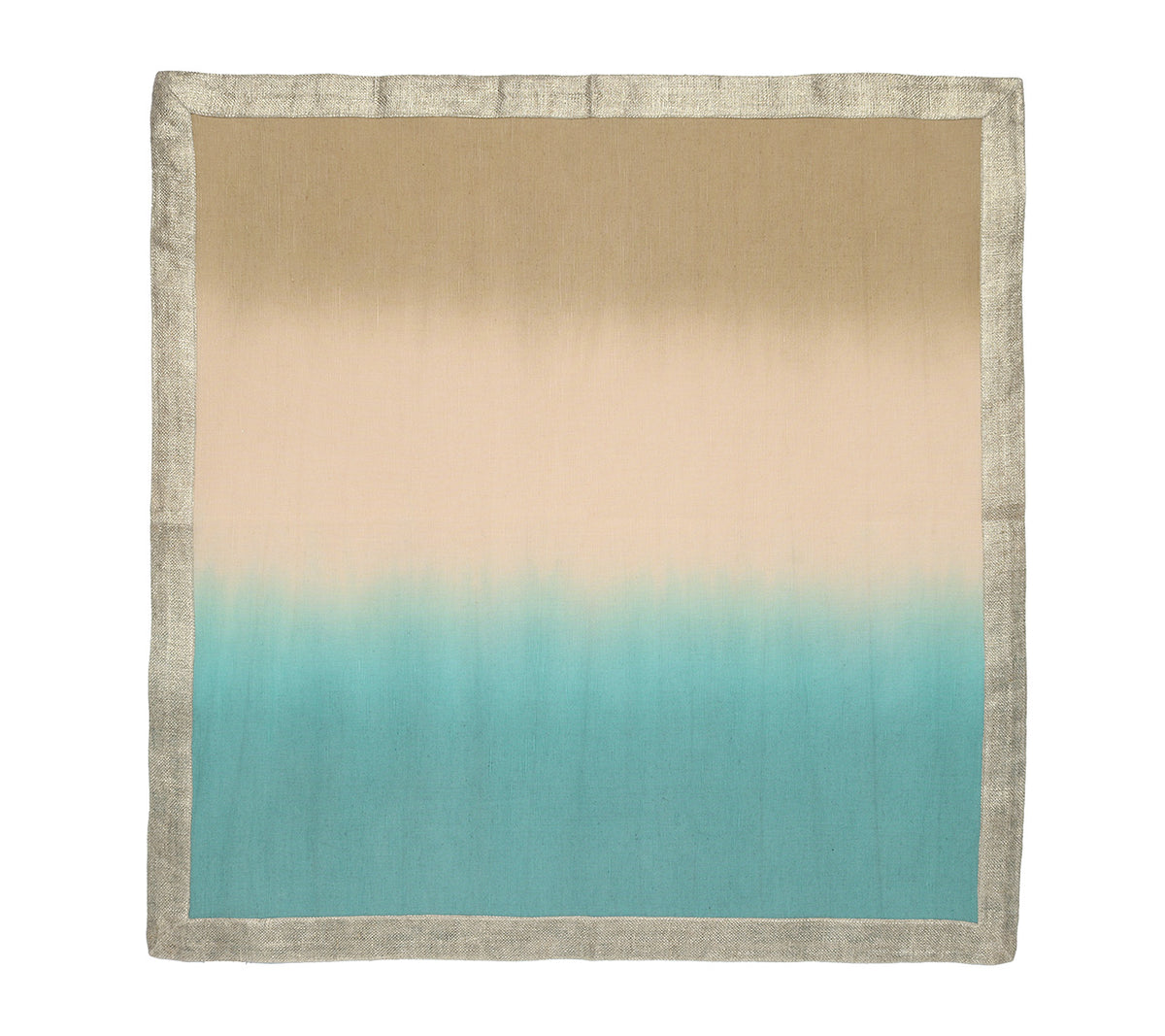Dip Dye Napkins in Greens, Set of 4