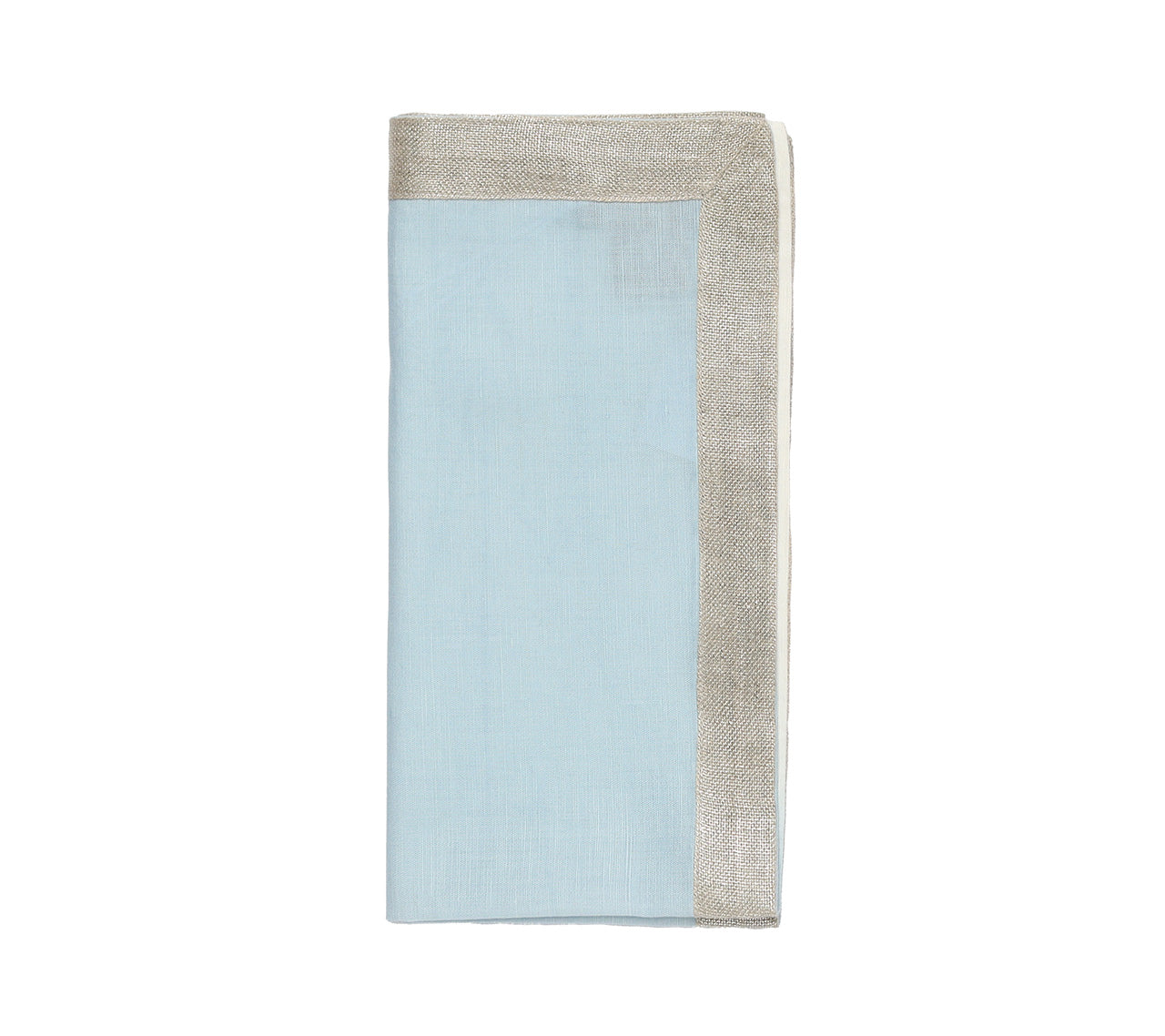 Dip Dye Napkin in Periwinkle & White, Set of 4