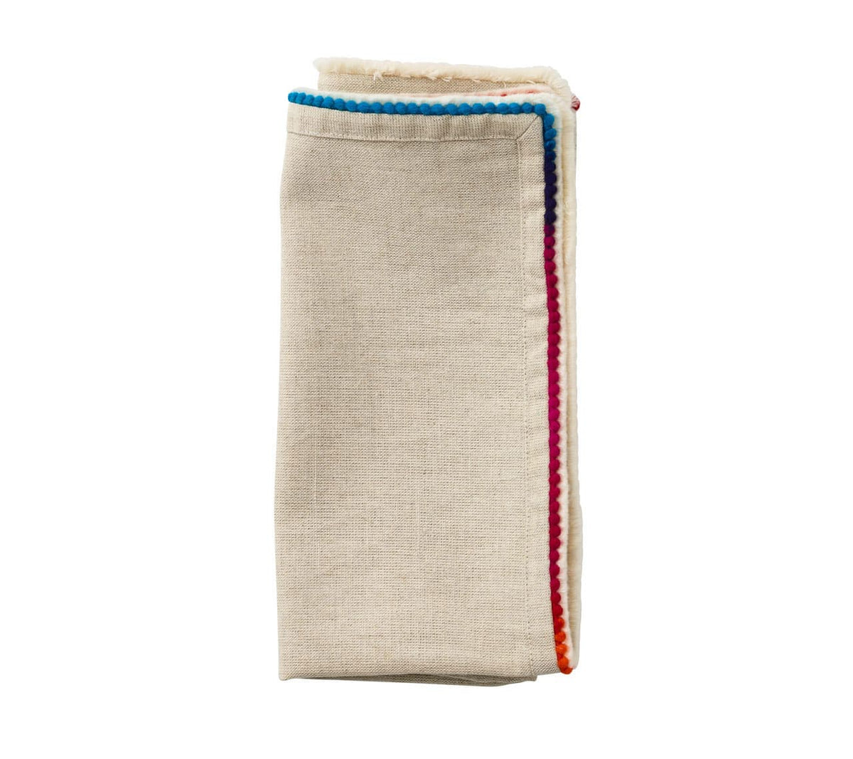 Sample: Playa Napkin in Natural & Multi