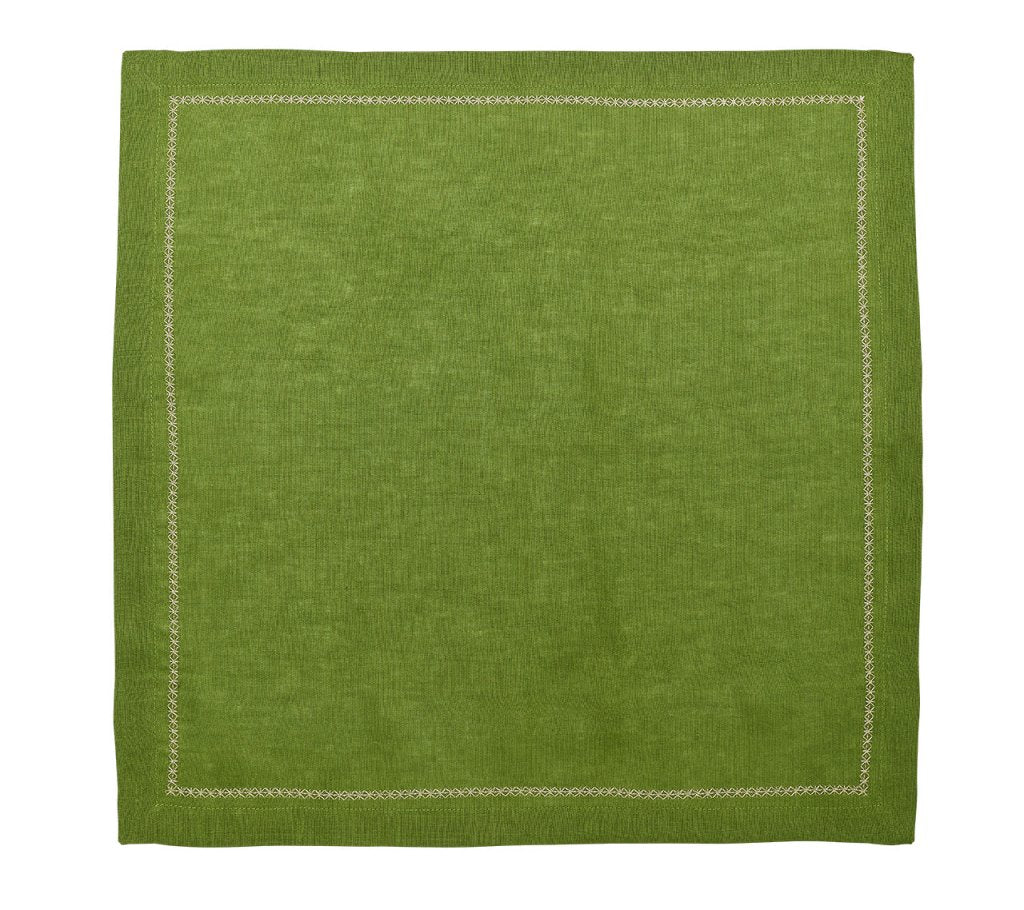 Kim Seybert, Inc.Classic Napkin in Spring Green, Set of 4Napkins