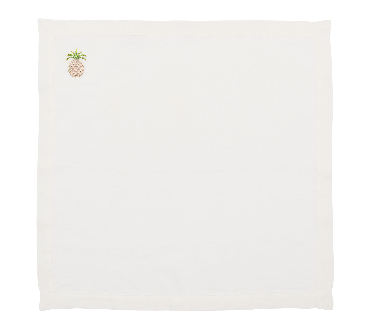 Pineapple Napkin in White & Multi