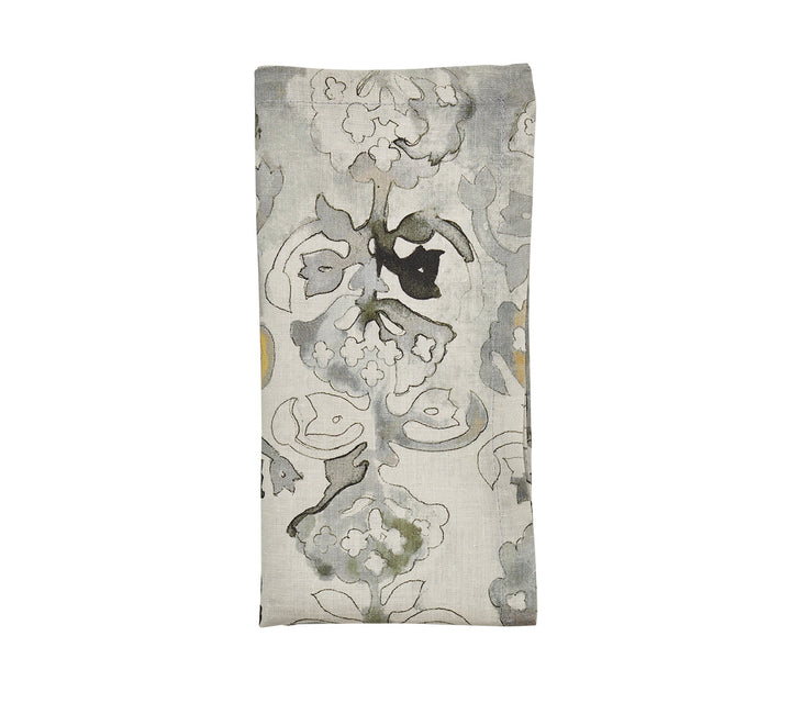 Giverny Napkin in Natural & Gray, Set of 4