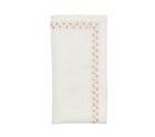 Starry Night Napkin in White & Gold, Set of 4