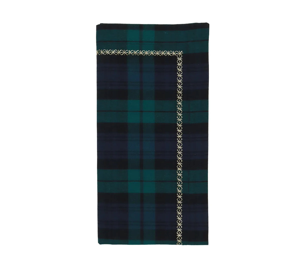 Watchplaid Napkin in Blue & Green, Set of 4