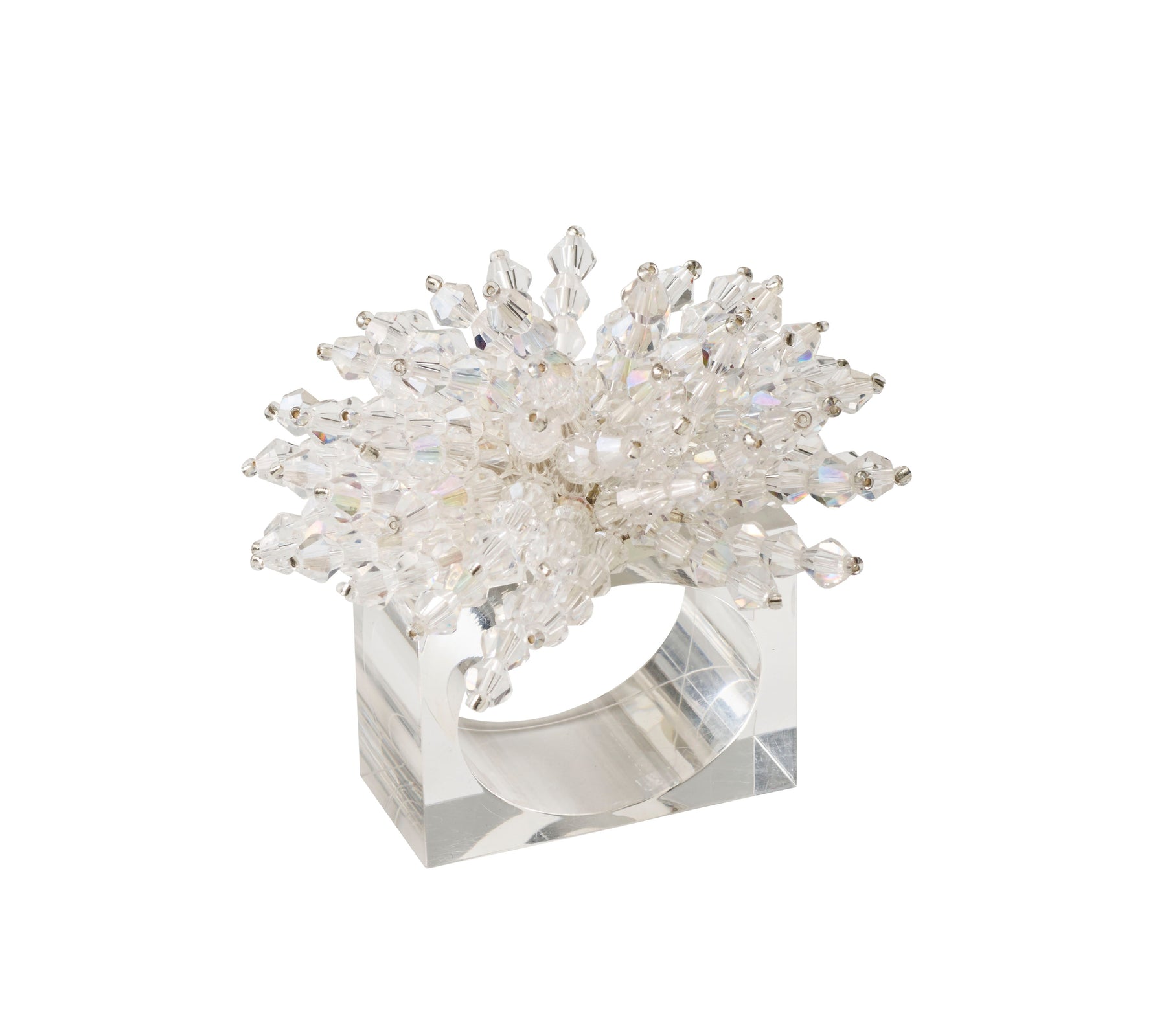 Sample: Brilliant Napkin Ring in Clear
