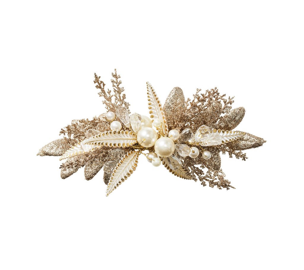 Kim Seybert, Inc.Gilded Spray Napkin Ring in Gold & Silver, Set of 4Napkin Rings