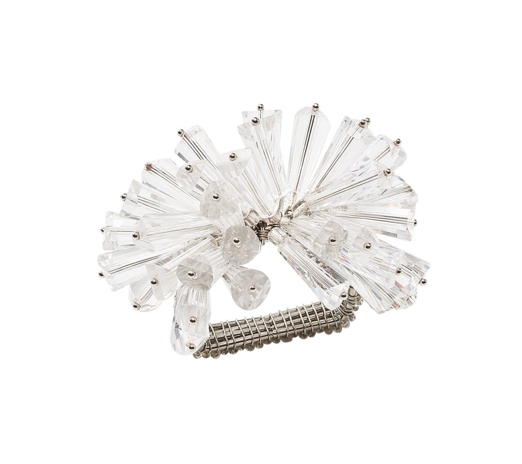 Kim Seybert, Inc.Dazzle Napkin Ring in Crystal, Set of 4Napkin Rings