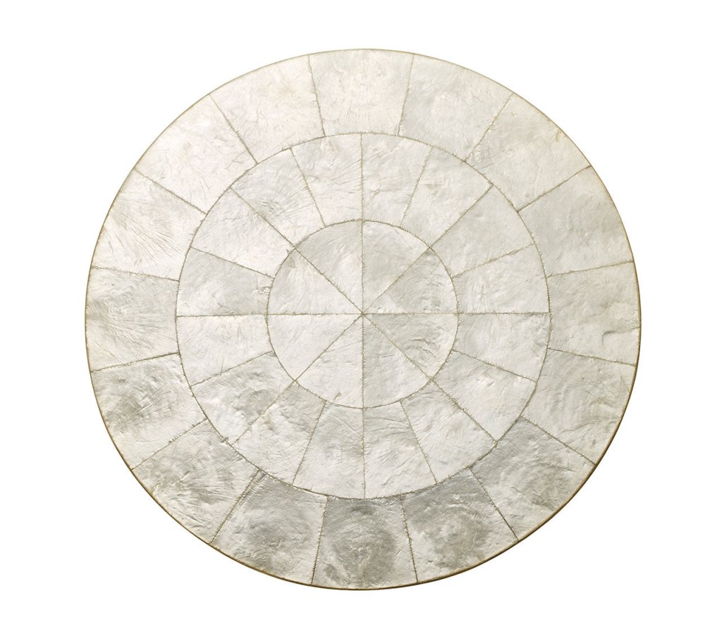 Round Capiz Placemat in Natural | Kim Seybert