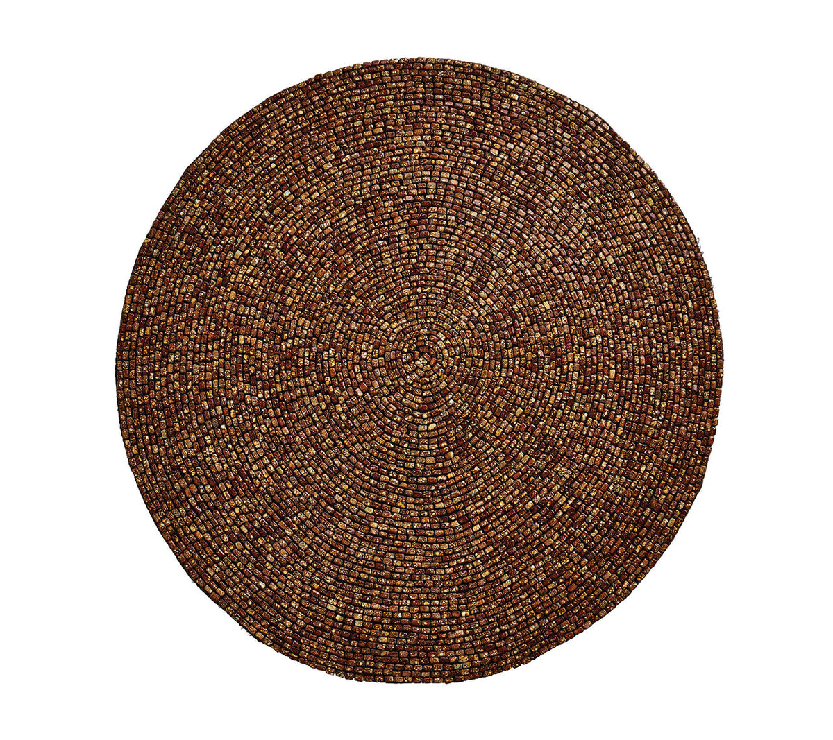 Sample: Ceramic Bead Placemat in Brown