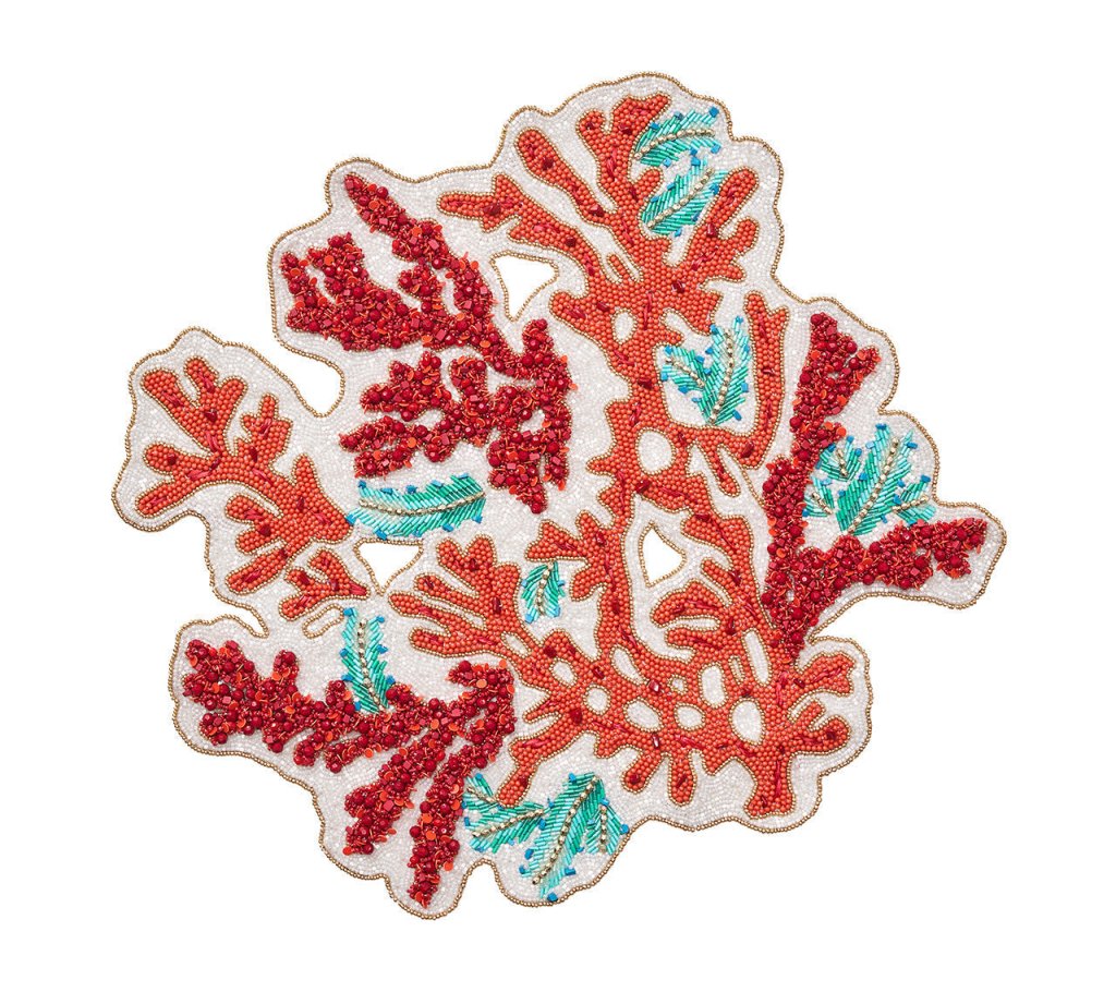 Coral Placemats, Set of cheapest 2