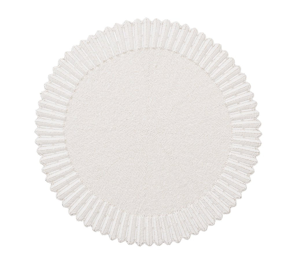 Lumina Placemat in White, Set of 2