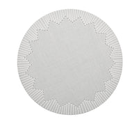 Dream Weaver Placemat in Gray & White, Set of 4