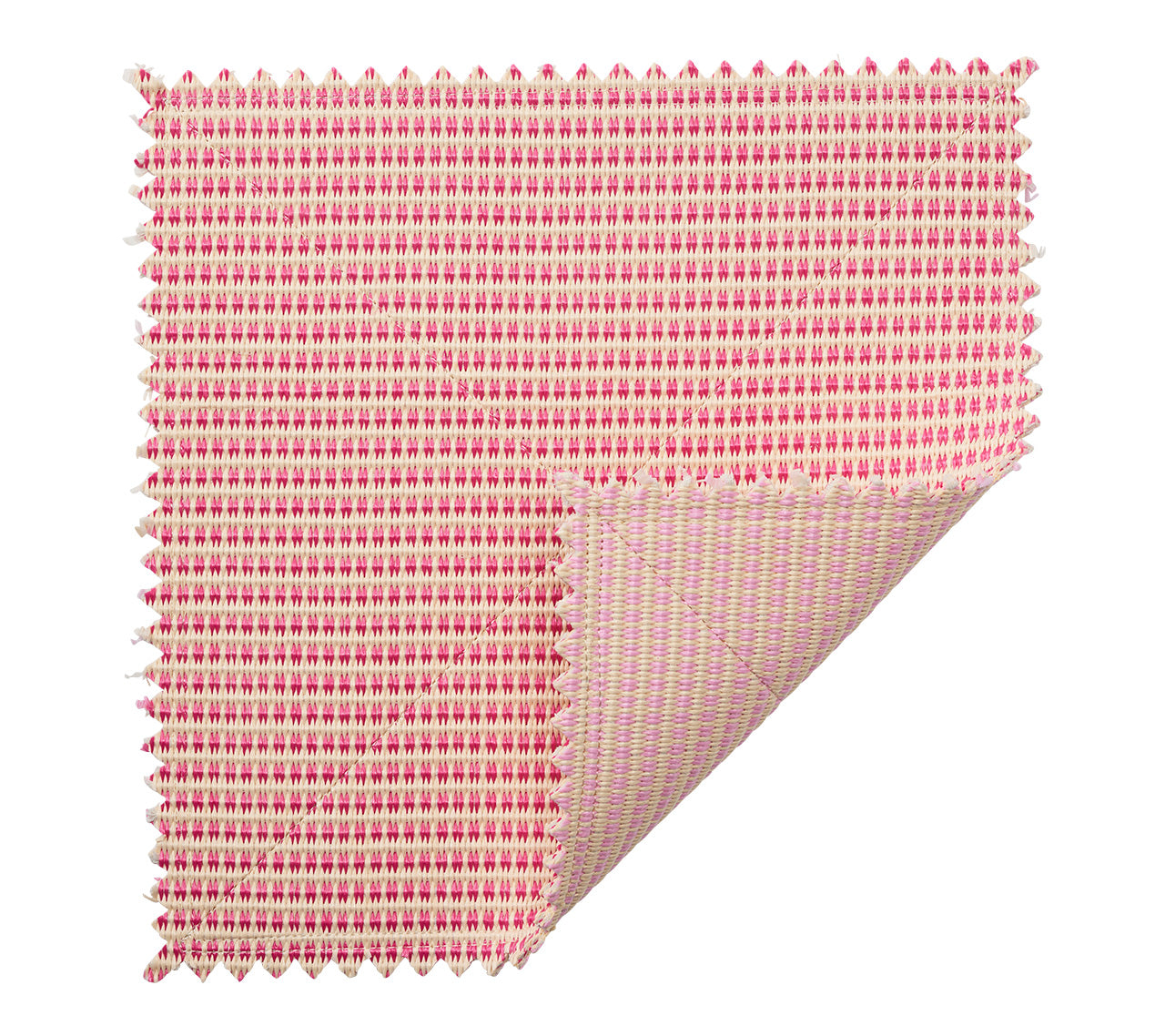 Duet Reversible Placemat in Blush & Pink, Set of 4
