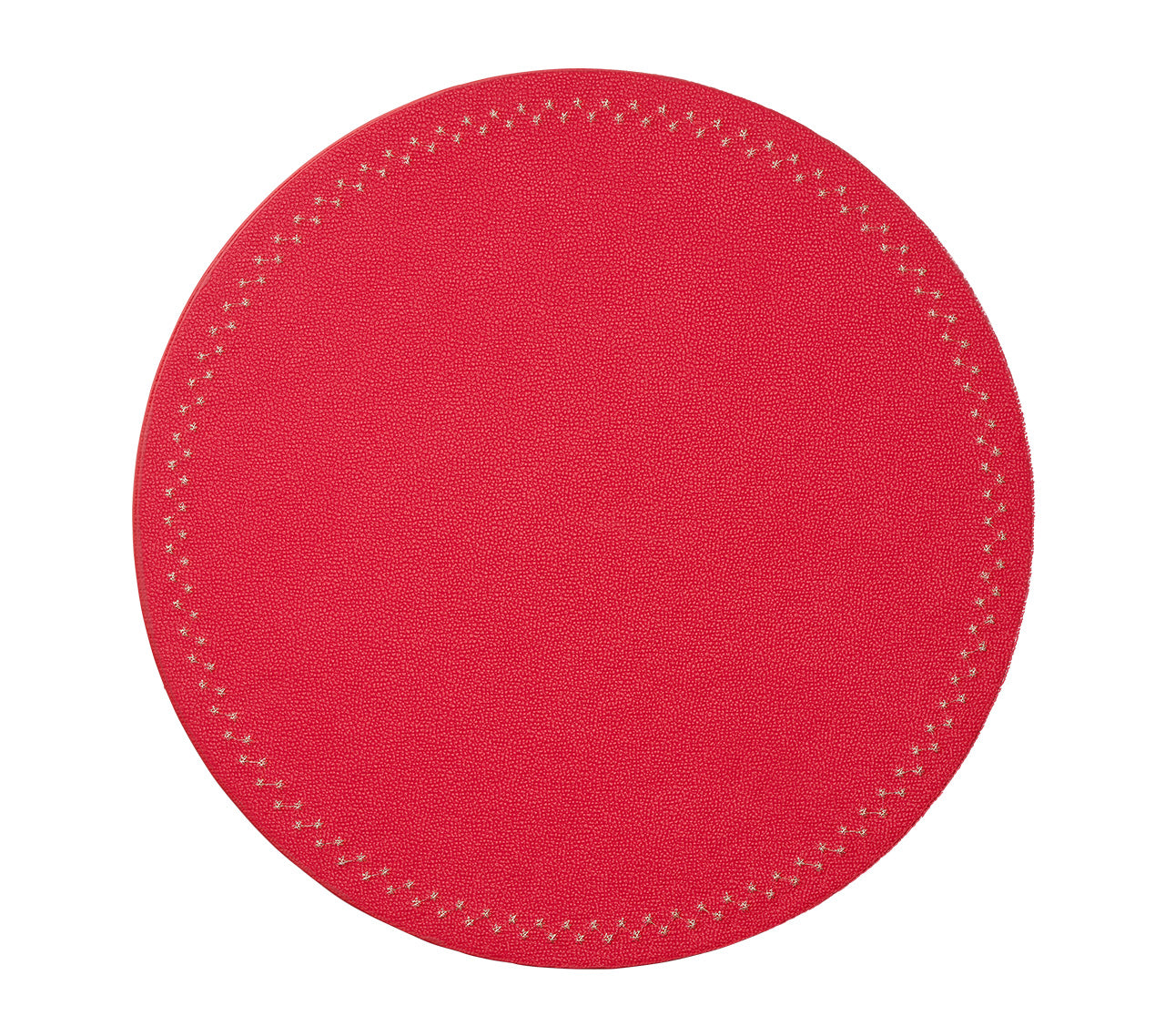 Starry Night Placemat in Red, Set of 4