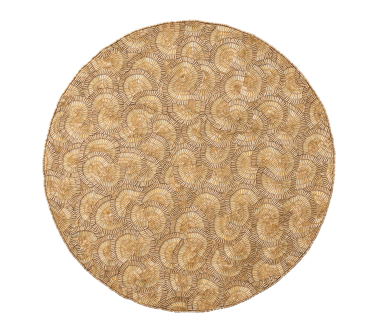 Lune Placemat in Gold, Set of 2