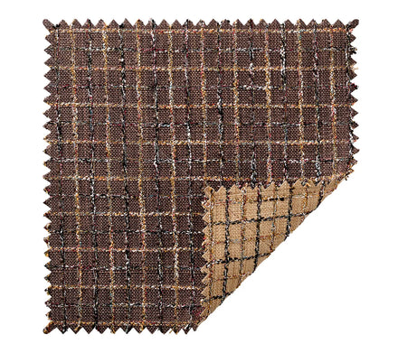 Boucle Placemat in Brown & Multi, Set of 4