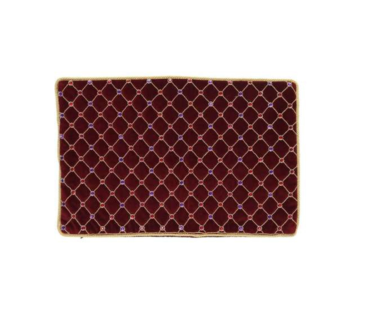 Sample: Holiday Lattice Pillowcase in Multi