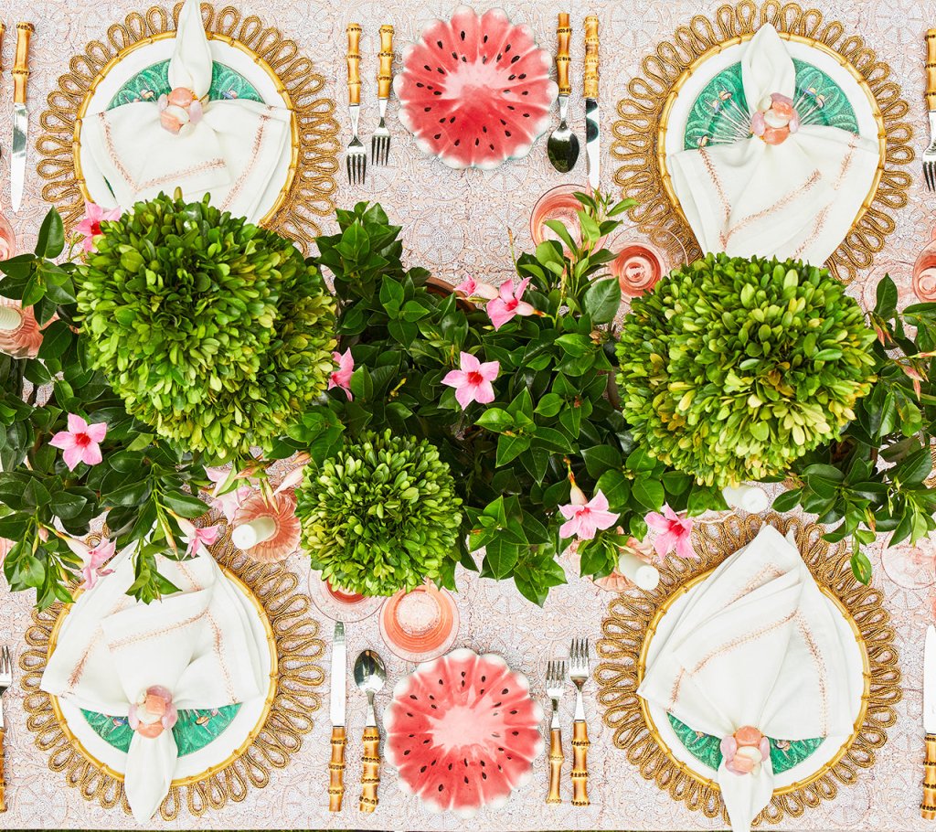 Kim Seybert, Inc.Sea Stone Napkin Ring in Blush, Set of 4Napkin Rings