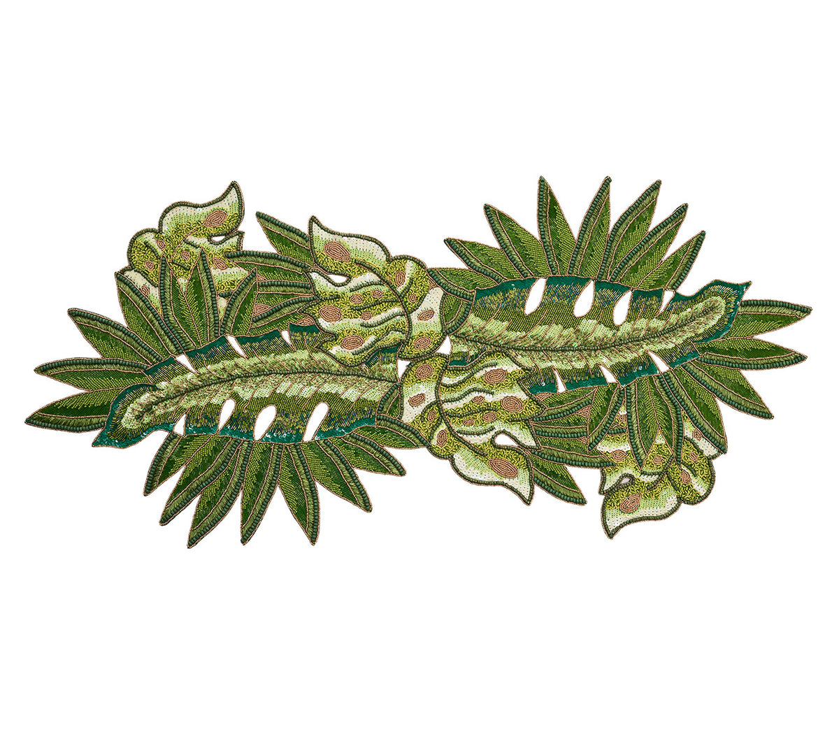 Calypso Runner in Green & Gold