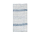Ribbon Stripe Napkin in Ivory & Blue, Set of 4