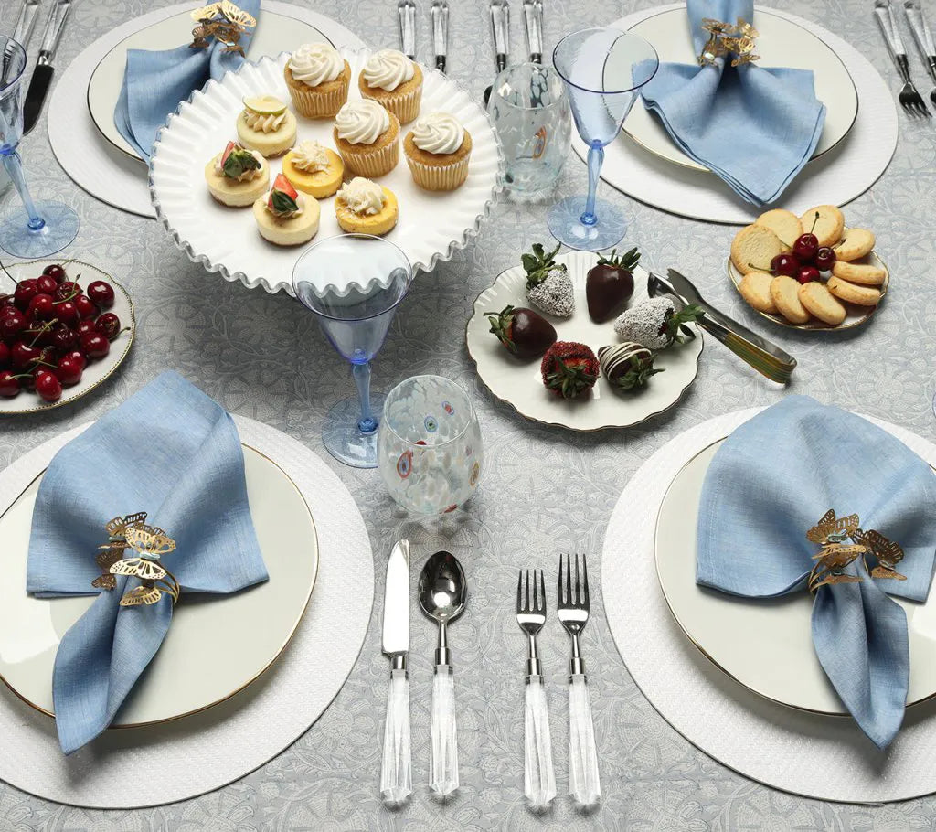 Saigon Placemat in White, Set of 4